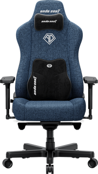Крісло ігрове Anda Seat Kaiser 3E XL Dark Blue Fabric (AD23YC-XL-09-S-CF-S01)