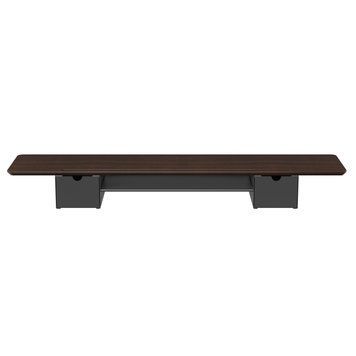 Настільна підставка для монітора OfficePro MR177DW Dark Wood/Black (MR177DW)