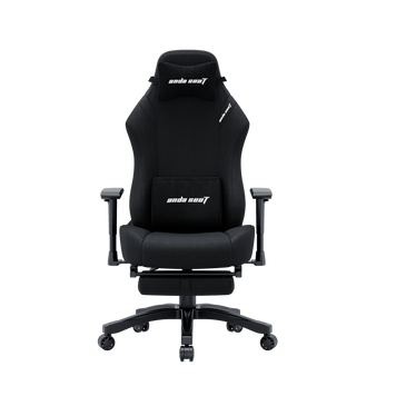 Крісло ігрове Anda Seat Luna Pro Black Fabric Size L (AD18T-44-B-F)
