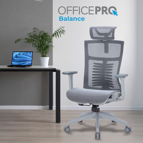 Крісло офісне OfficePro Balance OC620-G-DG-DG (OC620-G-DG-DG)