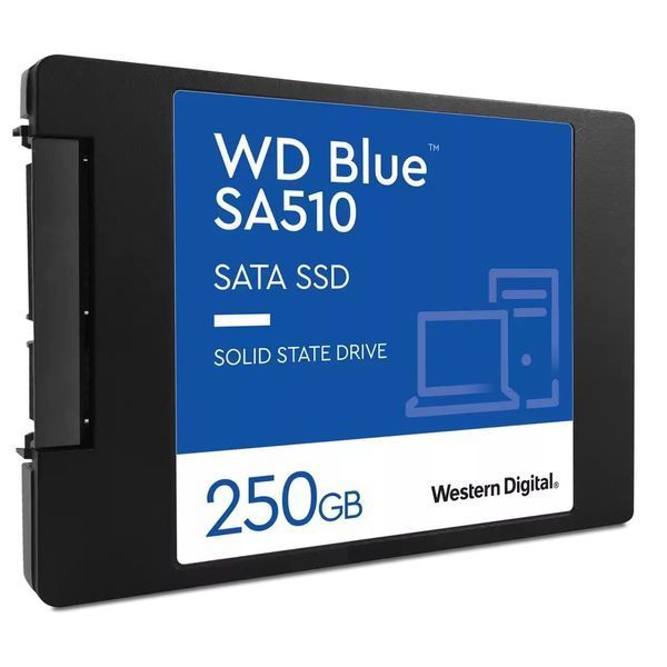 Твердотільний запам&rsquo;ятовувальний пристрій накопичувач (SSD) SATA 2.5" 250GB 6GB/S BLUE SA510 WDS250G3B0A SANDISK (WDS250G3B0A) - купить в Украине по низкой цене в интернет-магазине "Rincom"