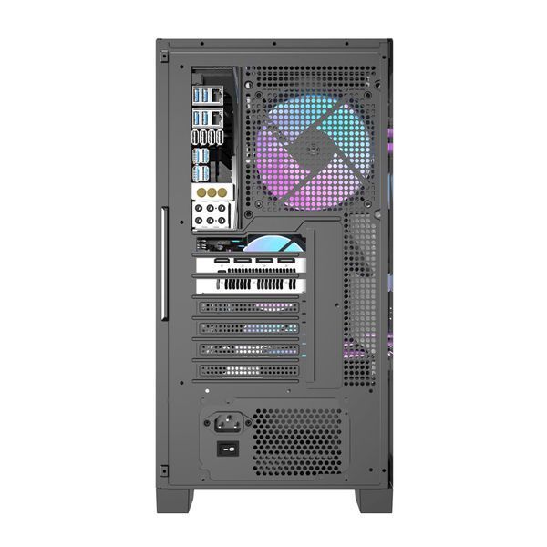 Корпус для комп'ютера DARK FLASH DRX90 GLASS ATX без блока живлення, чорний (DRX90 GLASS BLACK) - купити в Україні за низькою ціною в інтернет-магазині "Rincom"