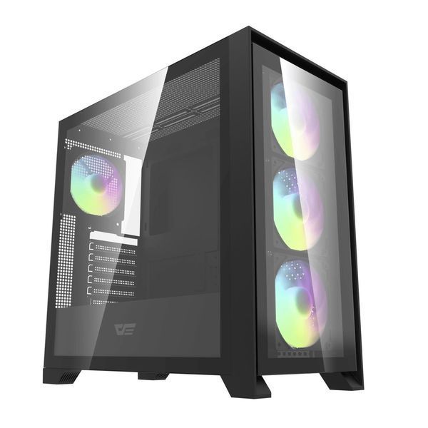Корпус для комп'ютера DARK FLASH DRX90 GLASS ATX без блока живлення, чорний (DRX90 GLASS BLACK) - купити в Україні за низькою ціною в інтернет-магазині "Rincom"