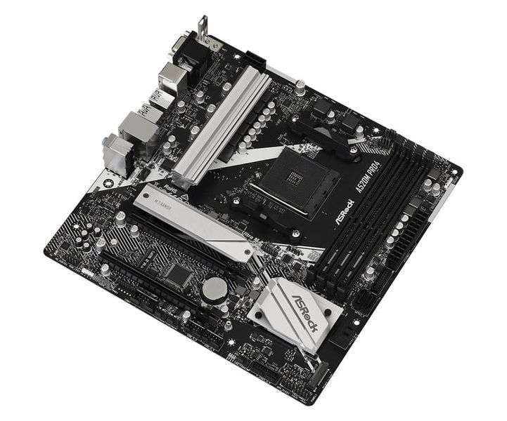 Материнська плата ASRock A520M Pro4 (sAM4, AMD A520) (ASRock A520M Pro4) - купити в Україні за низькою ціною в інтернет-магазині "Rincom"