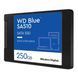 Твердотільний запам&rsquo;ятовувальний пристрій накопичувач (SSD) SATA 2.5" 250GB 6GB/S BLUE SA510 WDS250G3B0A SANDISK (WDS250G3B0A) - фото 2 из 3