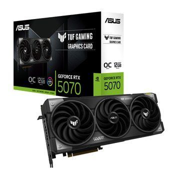 Відеокарта ASUS GeForce RTX 5070 12GB GDDR7 OC TUF-RTX5070-O12G-GAMING (90YV0LZ0-M0NA00) - купити в Україні за низькою ціною в інтернет-магазині "Rincom"