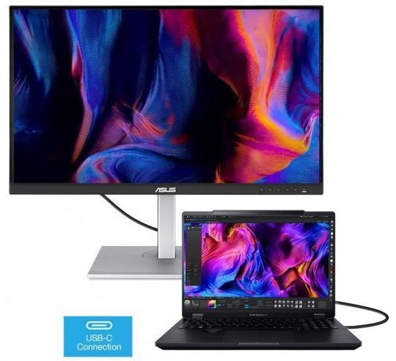 Монітор Asus 27" ProArt PA278CGV 2xHDMI, DP, USB-C, 4xUSB, MM, IPS, 2560x1440, 144Hz, 5ms, sRGB 100%, AdaptiveSync, Pivot, HDR400 (90LM05L1-B04370) - купити в Україні за низькою ціною в інтернет-магазині "Rincom"
