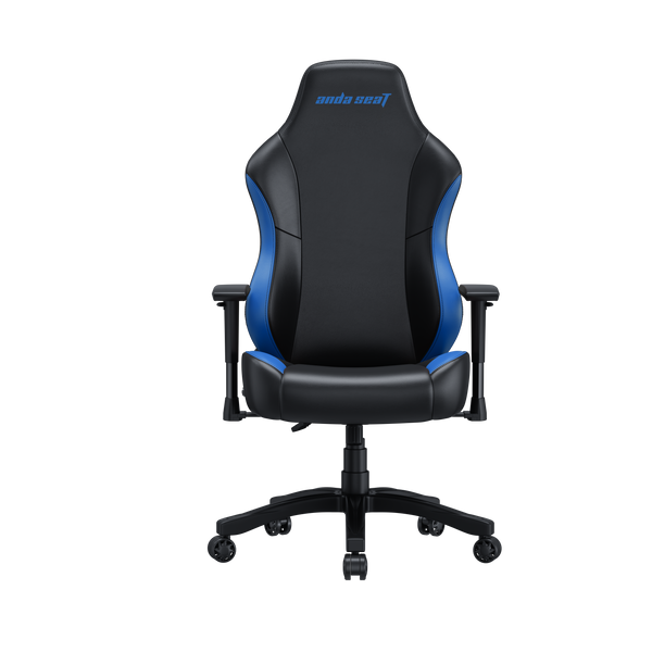 Крісло ігрове Anda Seat Luna Color Size L Black/Blue PVC (AD18-48-BS-PV)
