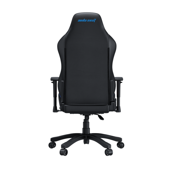 Крісло ігрове Anda Seat Luna Color Size L Black/Blue PVC (AD18-48-BS-PV)