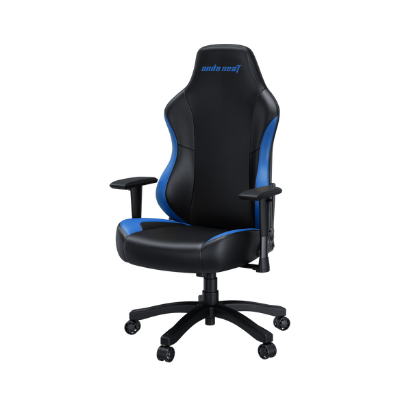 Крісло ігрове Anda Seat Luna Color Size L Black/Blue PVC (AD18-48-BS-PV)