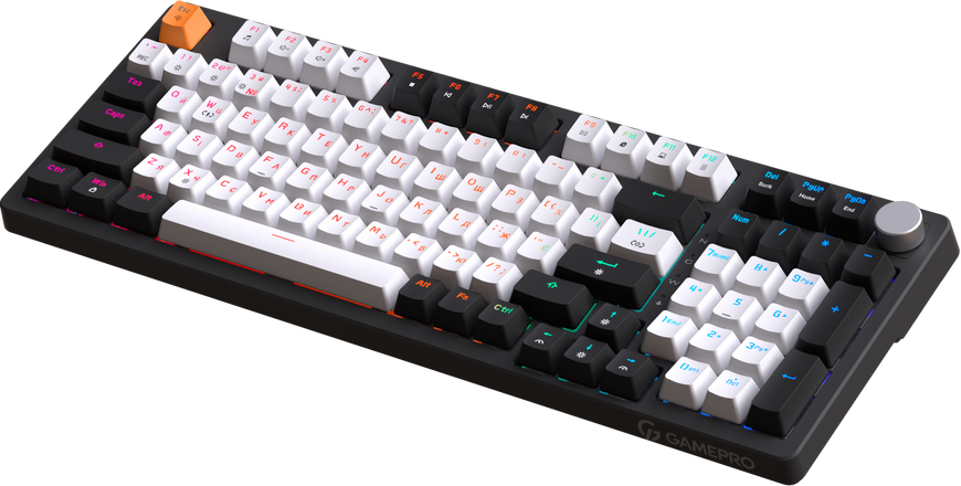 Дротова механічна клавіатура GamePro MK170B (Red) з Hot-Swap RGB Black (MK170B) - купити в Україні за низькою ціною в інтернет-магазині "Rincom"