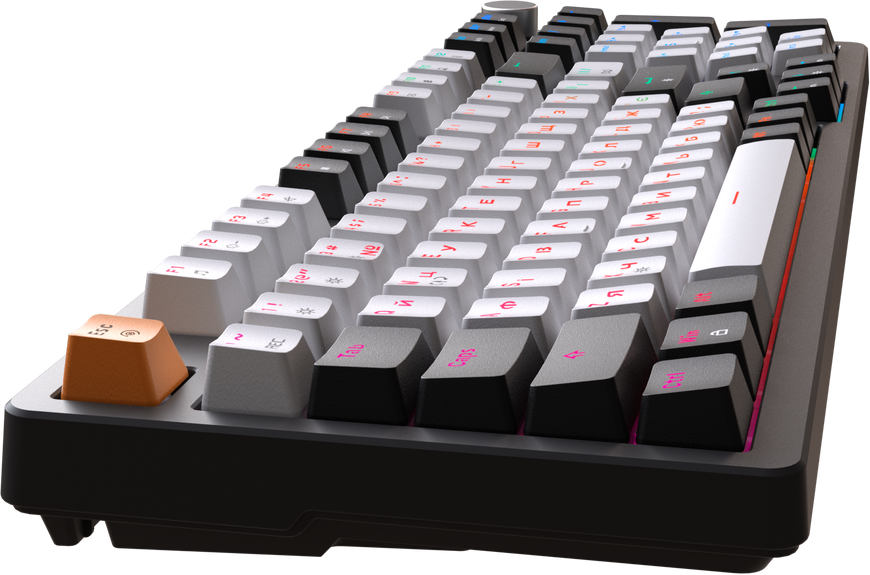 Дротова механічна клавіатура GamePro MK170B (Red) з Hot-Swap RGB Black (MK170B) - купити в Україні за низькою ціною в інтернет-магазині "Rincom"