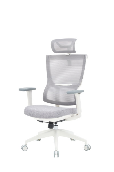 Крісло офісне OfficePro Elegant OC600-W-LG-LG (OC600-W-LG-LG)