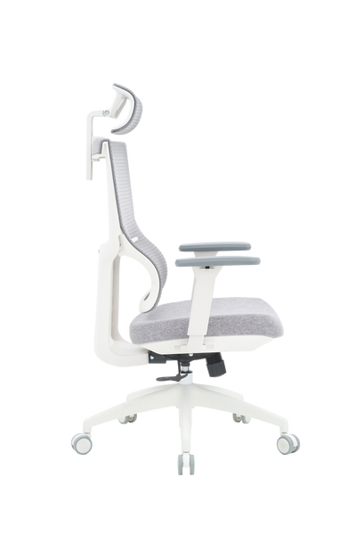 Крісло офісне OfficePro Elegant OC600-W-LG-LG (OC600-W-LG-LG)
