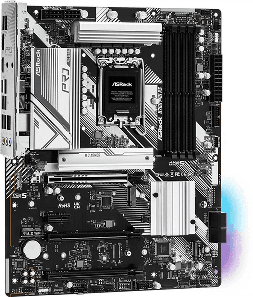 Материнська плата ASRock B760 Pro RS (s1700, PCI-Ex16.0,DDR5)ATX (B760 PRO RS) - купити в Україні за низькою ціною в інтернет-магазині "Rincom"