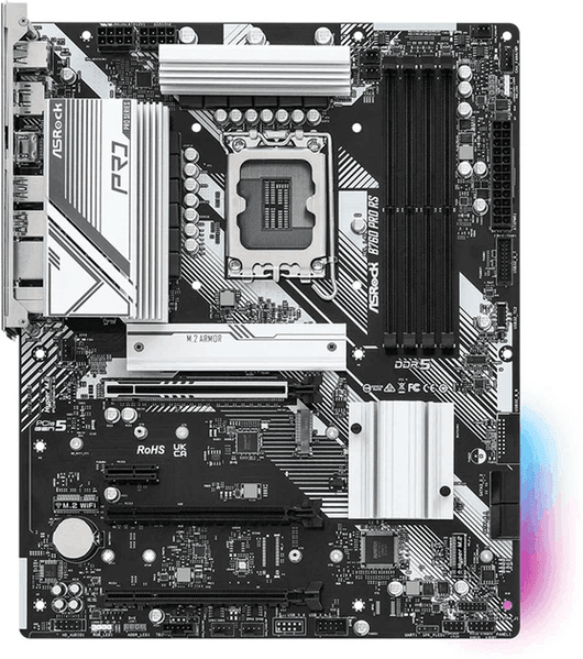 Материнська плата ASRock B760 Pro RS (s1700, PCI-Ex16.0,DDR5)ATX (B760 PRO RS) - купити в Україні за низькою ціною в інтернет-магазині "Rincom"