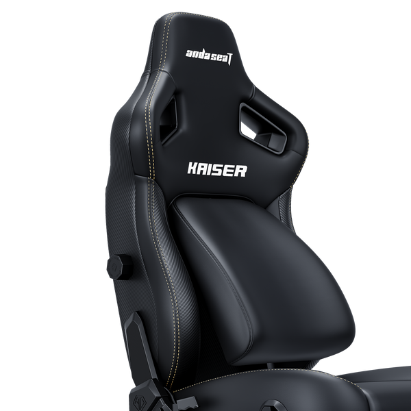 Крісло ігрове Anda Seat Kaiser 4 Black PVC Size XL (AD12YDDC-XLL-20-B-PV/C)