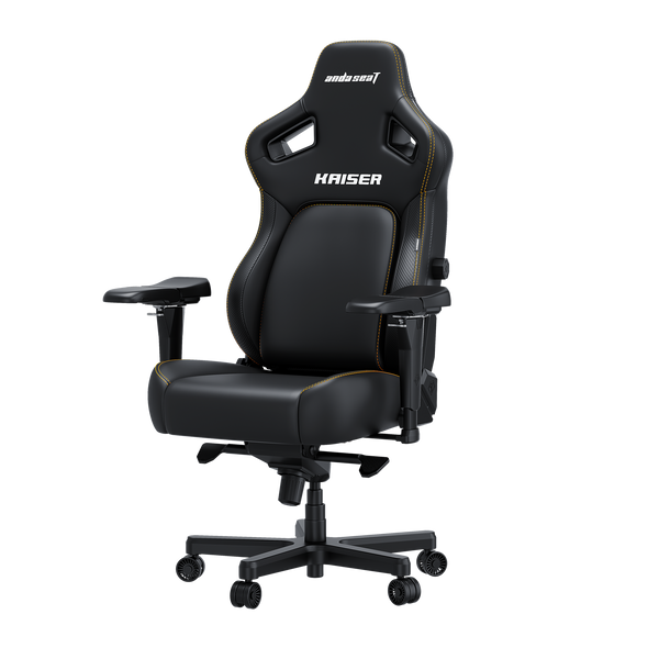 Крісло ігрове Anda Seat Kaiser 4 Black PVC Size XL (AD12YDDC-XLL-20-B-PV/C)