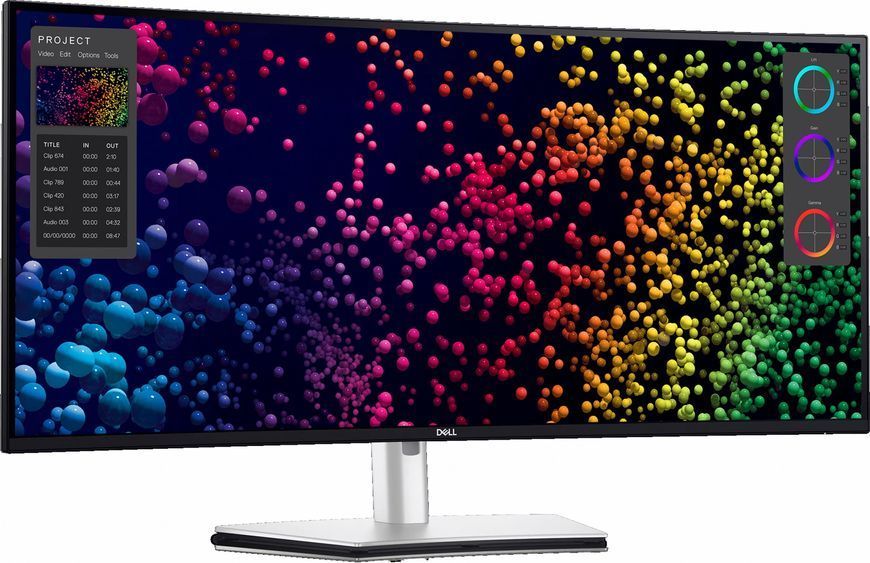 Монітор DELL 40" U4025QW HDMI, DP, USB-C, Thunderbolt, MM, RJ-45, IPS Black, 5120x2160, 21:9, 120Hz, DCI-P3 99%, CURVED, HAS (210-BMDV) - купити в Україні за низькою ціною в інтернет-магазині "Rincom"