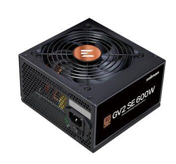 Блок живлення Zalman GV2SE (600W) 88%, 80+ Bronze, 120мм, 1xMB 24pin(20+4), 1xCPU(4pin+ 8pin), 4xMolex, 6xSATA, 2xPCIe 8pin(6+2) (ZM600-GV2SE) - купити в Україні за низькою ціною в інтернет-магазині "Rincom"