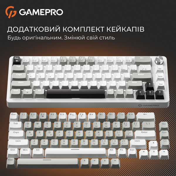 Механічна клавіатура GamePro Genesis Silverlight (MK116) (MK116) - купити в Україні за низькою ціною в інтернет-магазині "Rincom"