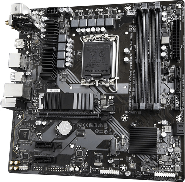 Материнська плата Gigabyte B760M DS3H AX DDR4 (s1700, Intel B760, PCI-Ex16) (B760M DS3H AX) - купити в Україні за низькою ціною в інтернет-магазині "Rincom"