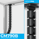 Органайзер для кабелю OfficePro CM790B Black (CM790B)