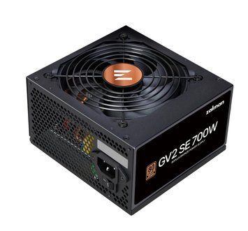 Блок живлення Zalman GV2SE (700W) 88%, 80+ Bronze, 120мм, 1xMB 24pin(20+4), 1xCPU(4+4 pin + 8pin), 4xMolex, 6xSATA, 4xPCIe 8pin(6+2) (ZM700-GV2SE) - купити в Україні за низькою ціною в інтернет-магазині "Rincom"