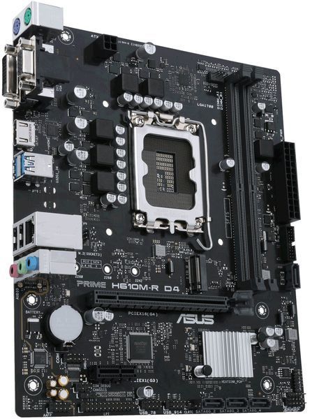 Материнcька плата ASUS PRIME H610M-R D4-SI s1700 H610 2xDDR4 M.2 HDMI D-Sub DVI mATX White BOX WITH ACCESSORY (90MB1B40-M0ECY0) - купити в Україні за низькою ціною в інтернет-магазині "Rincom"