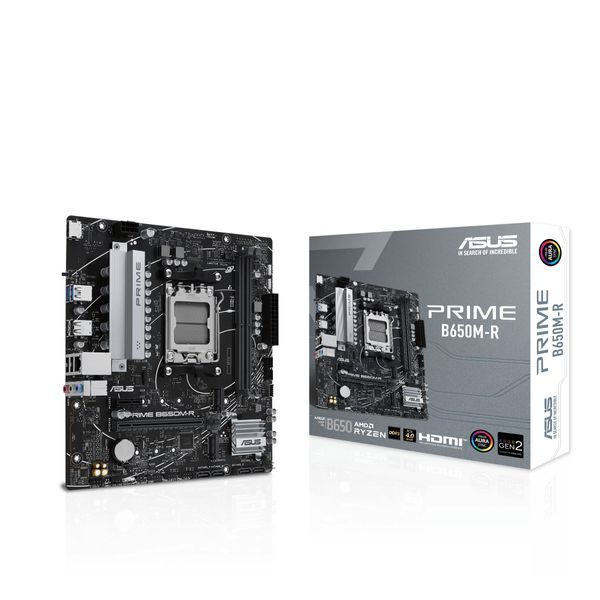 Материнcька плата ASUS PRIME B650M-R sAM5 B650 2xDDR5 M.2 HDMI mATX (90MB1H30-M0EAY0) - купити в Україні за низькою ціною в інтернет-магазині "Rincom"