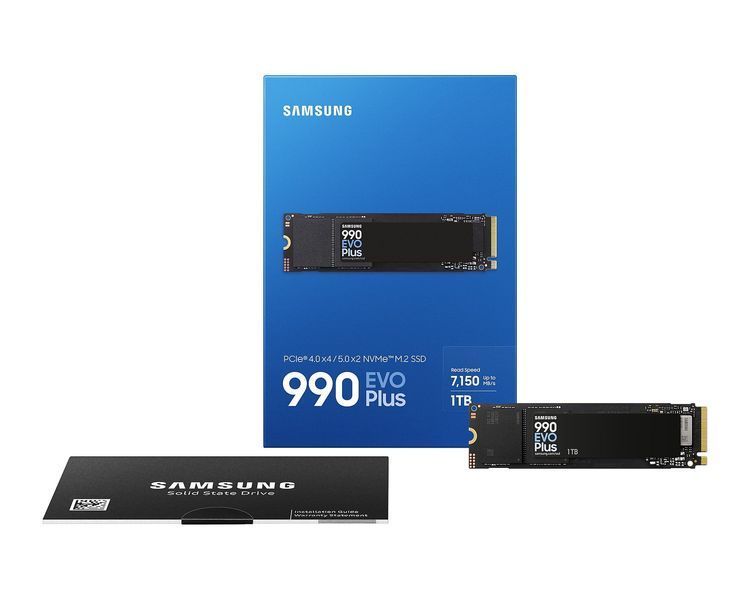 Накопичувач SSD Samsung M.2 1TB PCIe 4.0 990EVO PLUS (MZ-V9S1T0BW) - купити в Україні за низькою ціною в інтернет-магазині "Rincom"