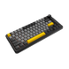 Ігрова дротова механічна клавіатура Ajazz AK820 MAX Magnetic switches-Black-Gray-Yellow-RGB (AK820MAX-WM-BGY) - фото 2 з 10