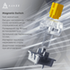 Ігрова дротова механічна клавіатура Ajazz AK820 MAX Magnetic switches-Black-Gray-Yellow-RGB (AK820MAX-WM-BGY) - фото 9 з 10