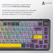 Ігрова дротова механічна клавіатура Ajazz AK820 MAX Magnetic switches-Black-Gray-Yellow-RGB (AK820MAX-WM-BGY) - фото 5 з 10