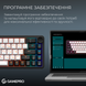 Бездротова механічна клавіатура GamePro Asgard Valhalla (MK210B Pro) 65% QLAB orange switches (MK210B Pro) - фото 6 з 15