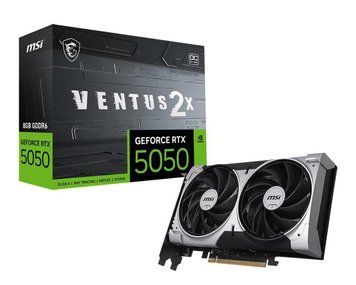 Відеокарта PCIE16 RTX5050 8GB GDDR6 RTX5050 8G VEN 2X OC MSI (RTX5050 8G VEN 2X OC) - купити в Україні за низькою ціною в інтернет-магазині "Rincom"