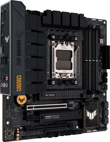 Материнcька плата ASUS TUF GAMING B650M-PLUS sAM5 B650 4xDDR5 M.2 HDMI DP mATX (90MB1BG0-M0EAY0) - купити в Україні за низькою ціною в інтернет-магазині "Rincom"