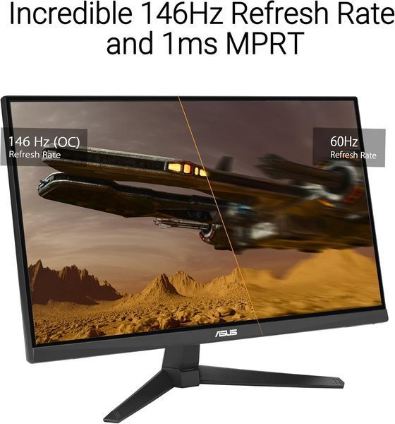 Монітор Asus 23.8" TUF Gaming VG249QE5A HDMI, DP, MM, IPS, 146Hz, 1ms, sRGB 125%, AdaptiveSync (90LM0BH0-B01171) - купити в Україні за низькою ціною в інтернет-магазині "Rincom"
