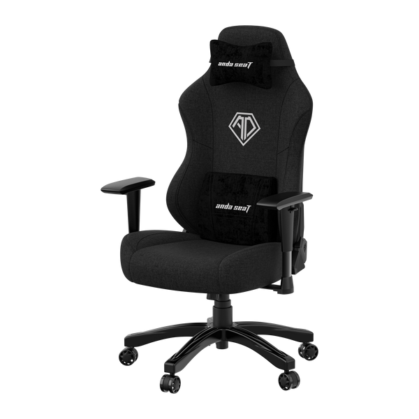 Крісло ігрове Anda Seat Phantom 3 Black Fabric Size L (AD18Y-06-B-F)