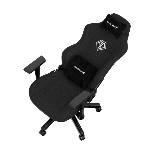 Крісло ігрове Anda Seat Phantom 3 Black Fabric Size L (AD18Y-06-B-F)