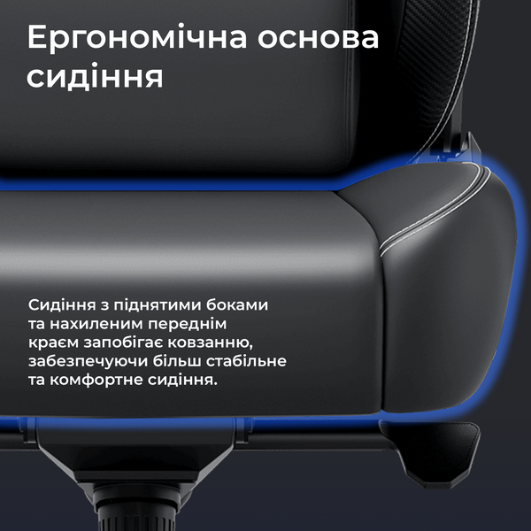 Крісло ігрове Anda Seat Kaiser 4 V2 Size XL Black Fabric (AD12YDDC-XLL-20-B-CF-03)