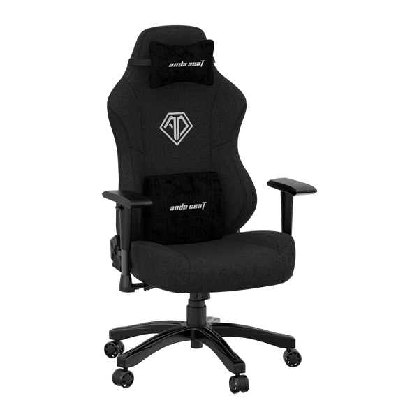 Крісло ігрове Anda Seat Phantom 3 Black Fabric Size L (AD18Y-06-B-F)