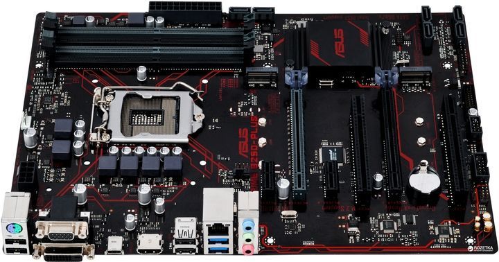 Материнська плата Asus Prime B250-Plus (s1151, Intel B250) - купити в Україні за низькою ціною в інтернет-магазині "Rincom"
