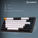Бездротова механічна клавіатура GamePro Asgard Valhalla (MK160B Pro) 75% QLAB orange switches (MK160B Pro) - фото 12 з 16
