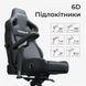 Крісло ігрове Anda Seat Kaiser 4 V2 Size XL Black Fabric (AD12YDDC-XLL-20-B-CF-03)