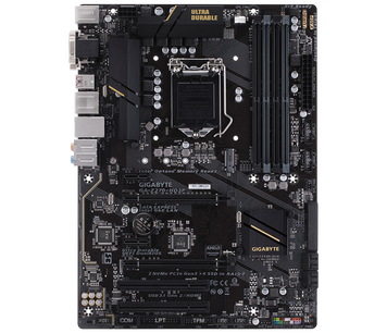 Материнська плата Gigabyte GA-Z270P-D3 (s1151, Intel Z270, ATX) (GA-Z270P-D3) - купити в Україні за низькою ціною в інтернет-магазині "Rincom"