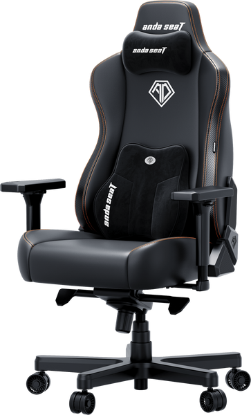 Крісло ігрове Anda Seat Kaiser 3E Black PVC Size XL (AD23YC-XL-08-B-PV/C-B01)