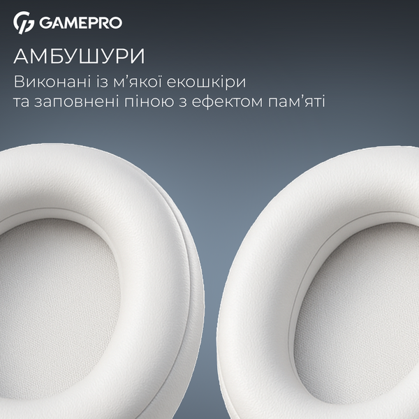 Бездротова ігрова гарнітура GamePro Asgard Freya Pro (HSW201WB) (HSW201WB)