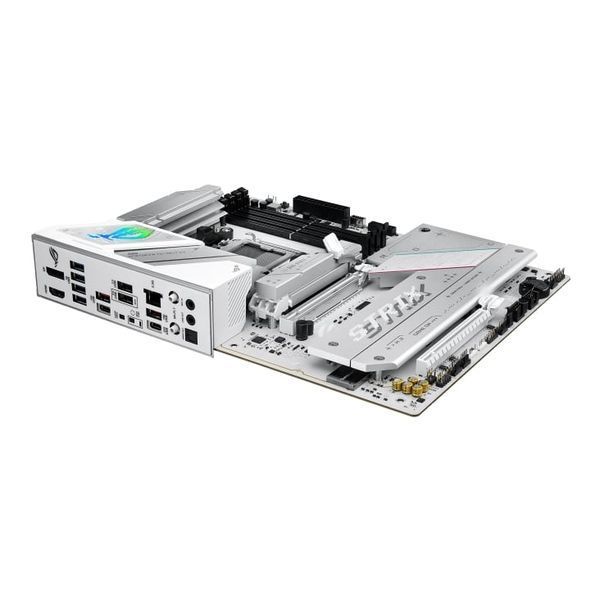 Материнcька плата ASUS ROG STRIX B850-A GAMING WIFI sAM5 B850 4xDDR5 M.2 HDMI DP WiFi BT ATX білий (90MB1J50-M0EAY0) - купити в Україні за низькою ціною в інтернет-магазині "Rincom"