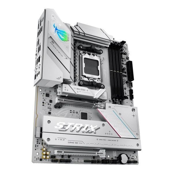 Материнcька плата ASUS ROG STRIX B850-A GAMING WIFI sAM5 B850 4xDDR5 M.2 HDMI DP WiFi BT ATX білий (90MB1J50-M0EAY0) - купити в Україні за низькою ціною в інтернет-магазині "Rincom"